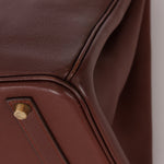Hermès 1997 Chocolate Brown Evercalf Birkin 35 GHW - FashioNica