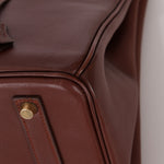 Hermès 1997 Chocolate Brown Evercalf Birkin 35 GHW - FashioNica