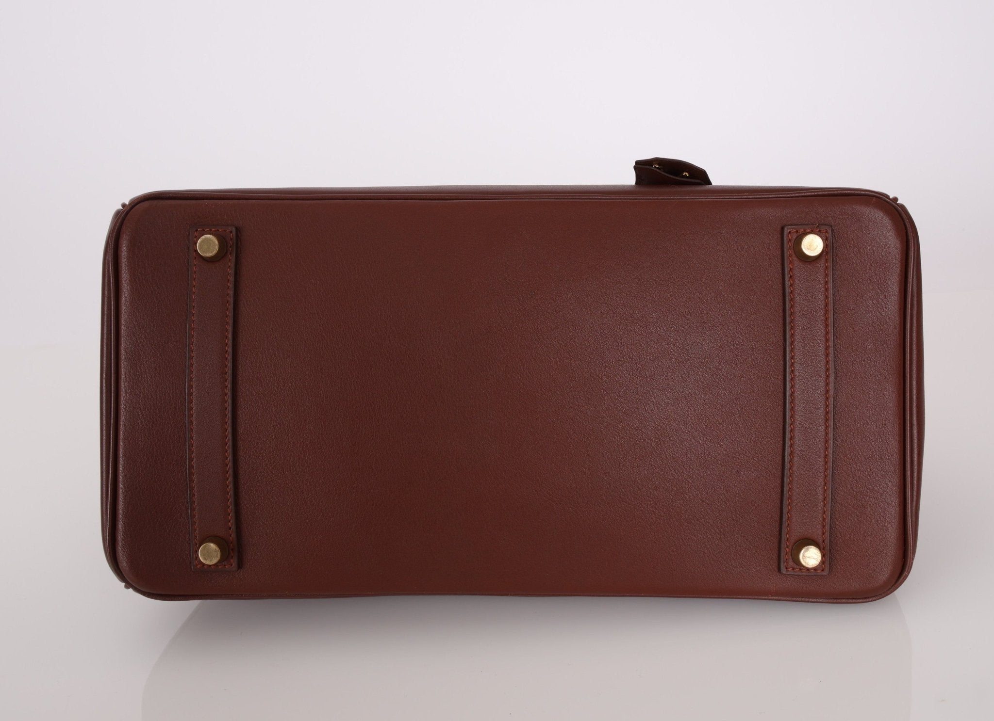 Hermès 1997 Chocolate Brown Evercalf Birkin 35 GHW - FashioNica