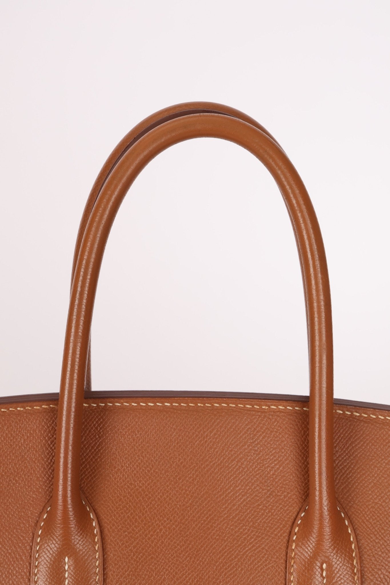 Hermès 1997 Gold Courchevel Retourne Birkin 35 GHW - FashioNica