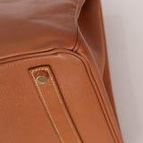 Hermès 1997 Gold Courchevel Retourne Birkin 35 GHW - FashioNica