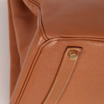 Hermès 1997 Gold Courchevel Retourne Birkin 35 GHW - FashioNica