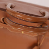 Hermès 1997 Gold Courchevel Retourne Birkin 35 GHW - FashioNica