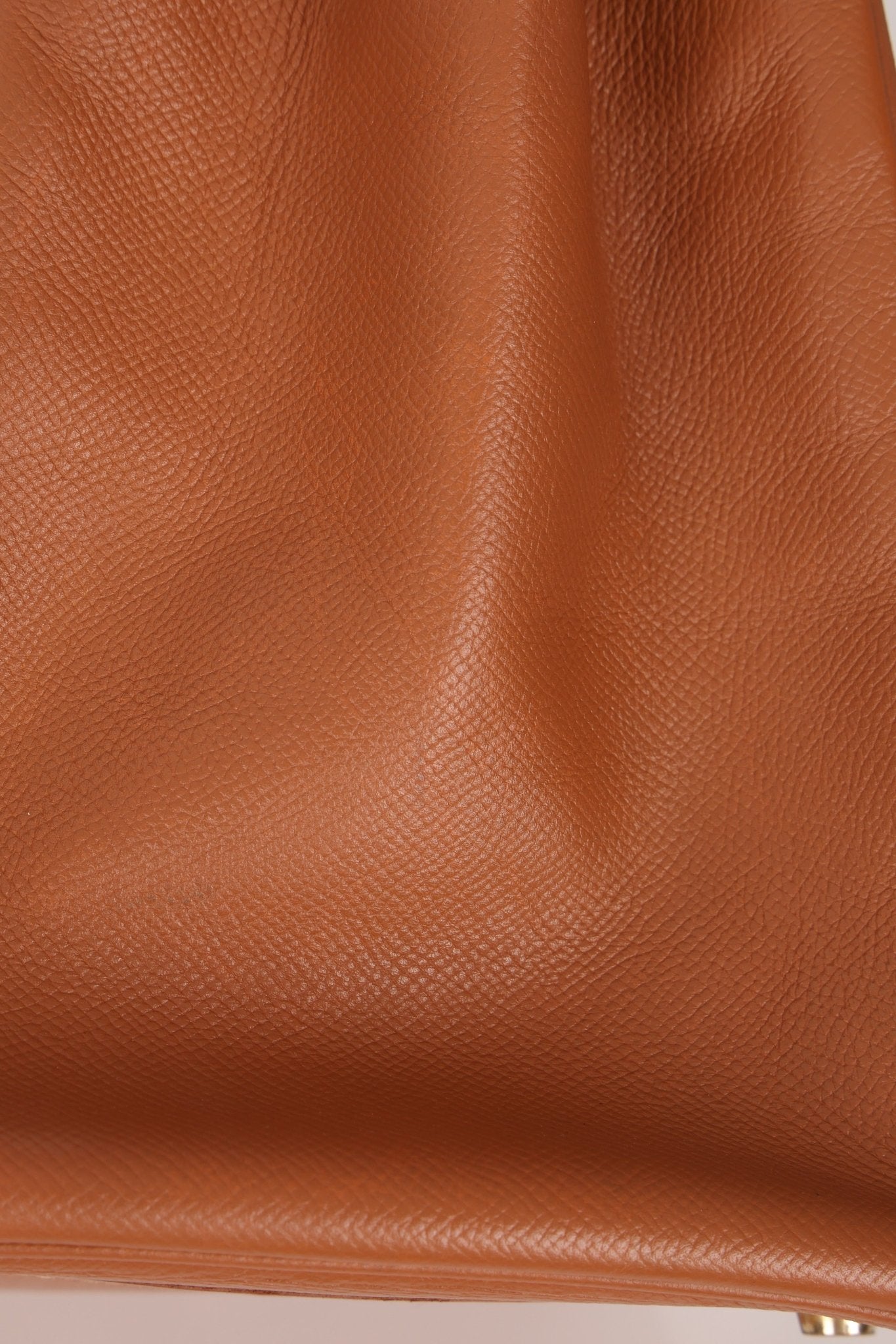 Hermès 1997 Gold Courchevel Retourne Birkin 35 GHW - FashioNica