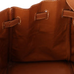 Hermès 1997 Gold Courchevel Retourne Birkin 35 GHW - FashioNica