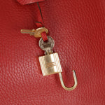 Hermès 1997 Retourne Rouge Vif Ardennes Birkin 35 GHW - FashioNica