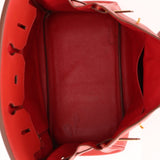 Hermès 1997 Retourne Rouge Vif Ardennes Birkin 35 GHW - FashioNica