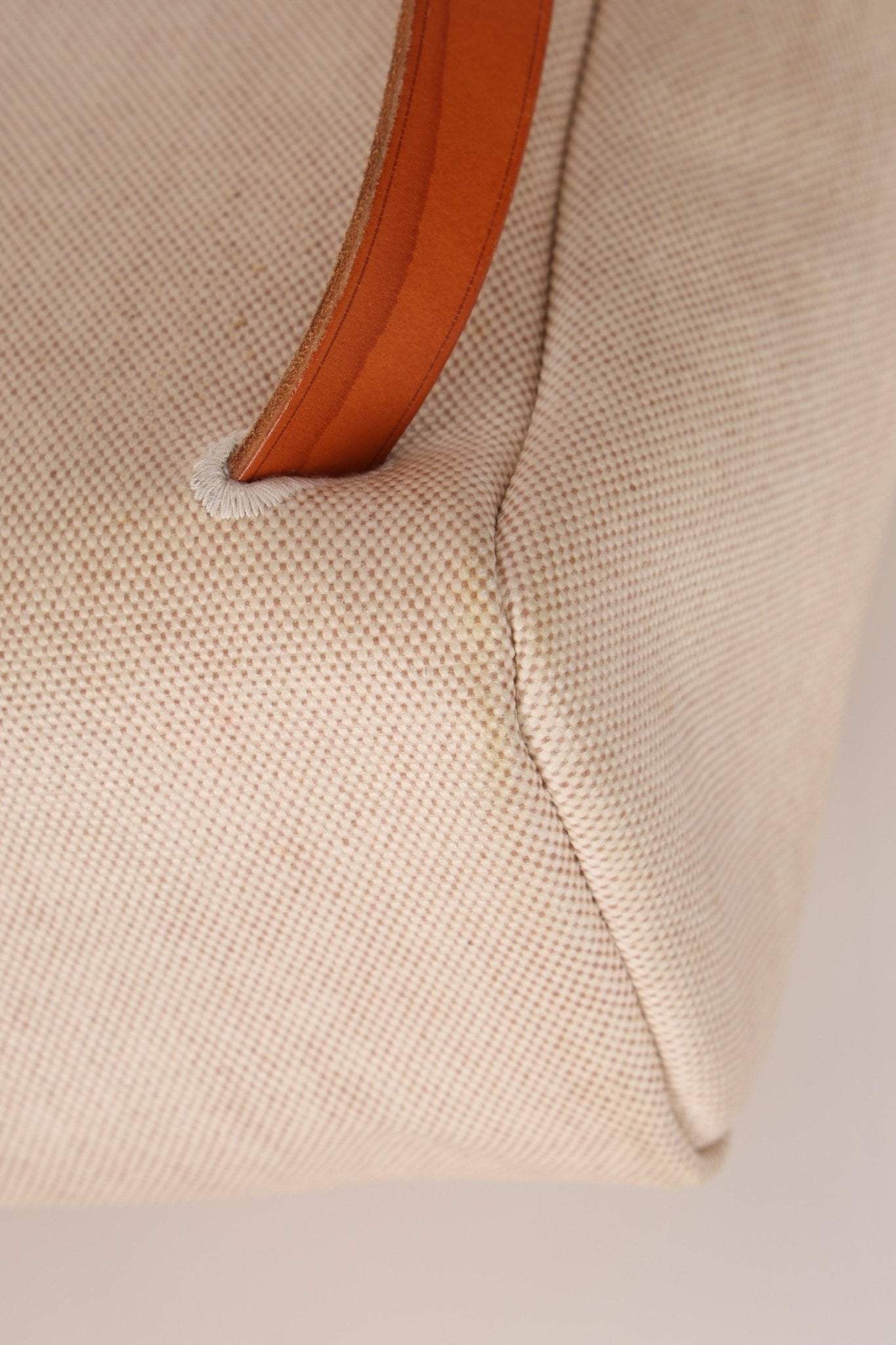 Hermès 1998 Herbag A Dos Backpack Toile PHW - FashioNica