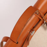 Hermès 1998 Herbag A Dos Backpack Toile PHW - FashioNica