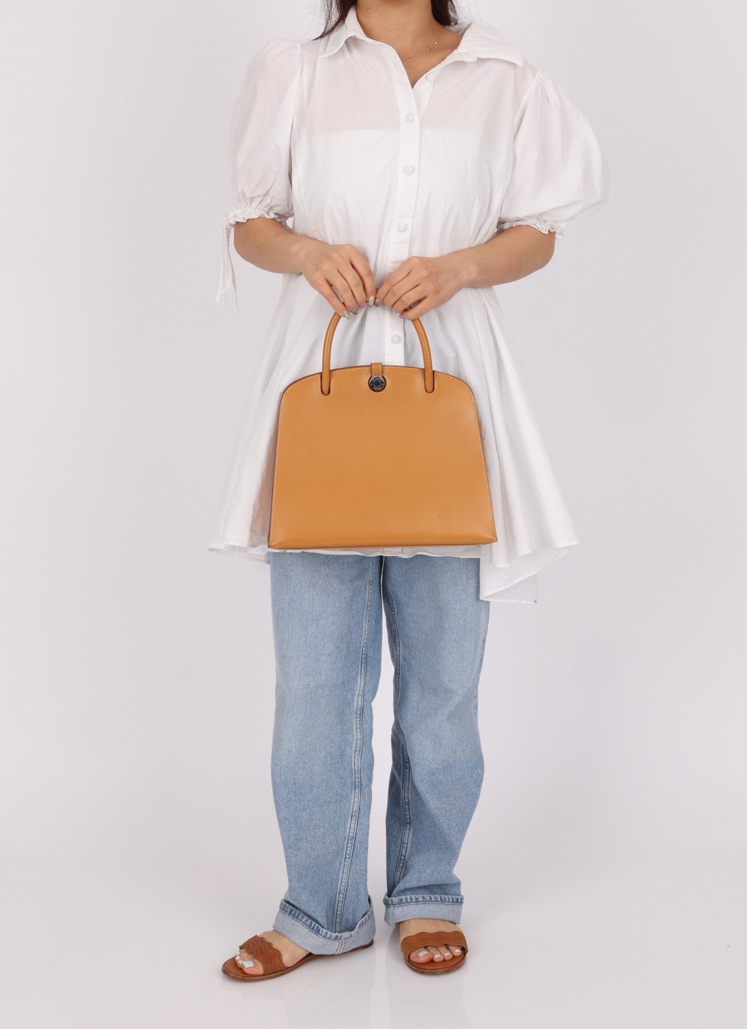 Hermès 2000 Natural Vache Dalvy 30 PHW - FashioNica