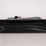 Hermès 2000 Noir Box Kelly Dépêches 38 GHW - FashioNica