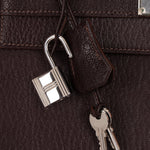 Hermès 2001 Ébène Fjord Retourne 32 Kelly PHW - FashioNica