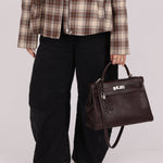 Hermès 2001 Ébène Fjord Retourne 32 Kelly PHW - FashioNica