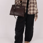 Hermès 2001 Ébène Fjord Retourne 32 Kelly PHW - FashioNica