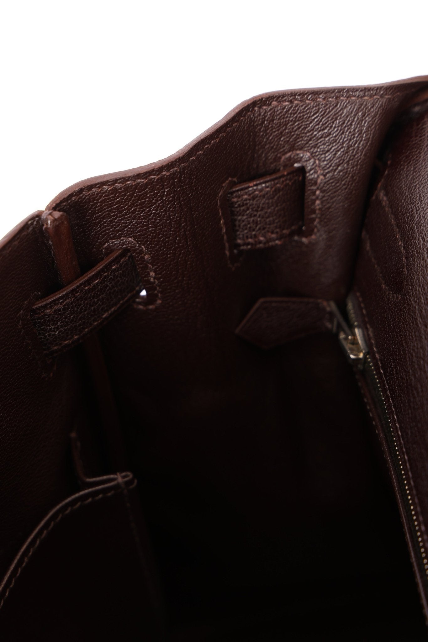 Hermès 2001 Ébène Fjord Retourne 32 Kelly PHW - FashioNica