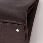 Hermès 2001 Ébène Fjord Retourne 32 Kelly PHW - FashioNica