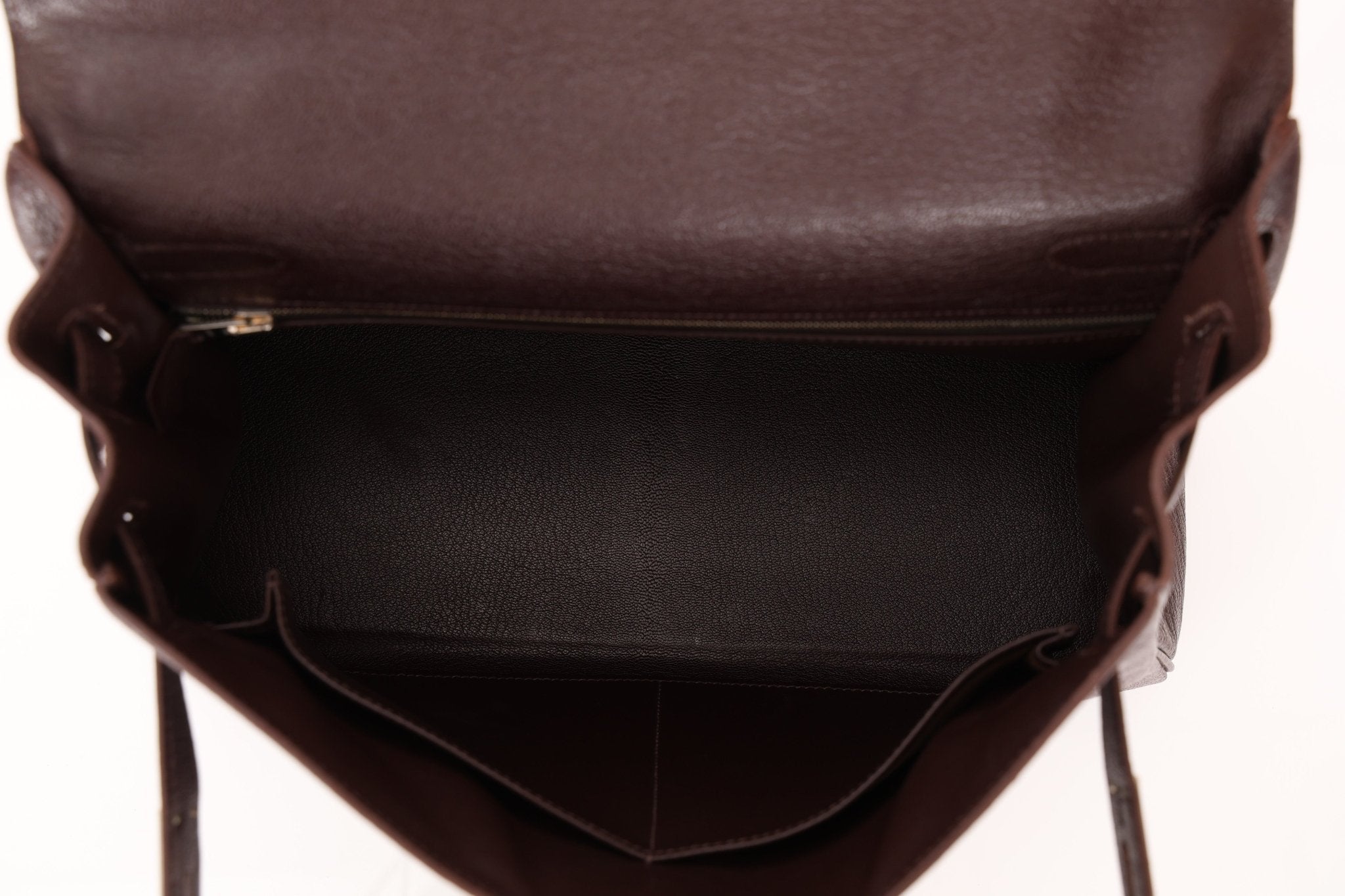 Hermès 2001 Ébène Fjord Retourne 32 Kelly PHW - FashioNica