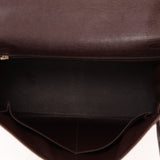 Hermès 2001 Ébène Fjord Retourne 32 Kelly PHW - FashioNica