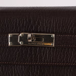 Hermès 2001 Ébène Fjord Retourne 32 Kelly PHW - FashioNica