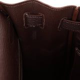 Hermès 2001 Ébène Fjord Retourne 32 Kelly PHW - FashioNica