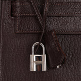 Hermès 2001 Ébène Fjord Retourne 32 Kelly PHW - FashioNica