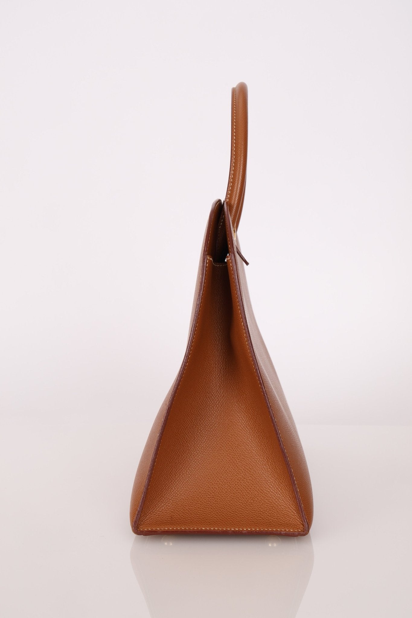 Hermès 2001 Gold Courchevel Dalvy 30 GHW - FashioNica