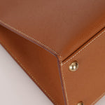 Hermès 2001 Gold Courchevel Dalvy 30 GHW - FashioNica