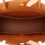 Hermès 2001 Gold Courchevel Dalvy 30 GHW - FashioNica