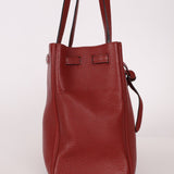 Hermès 2001 Rouge Buffalo Cabana 35 PHW - FashioNica
