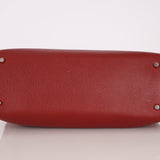 Hermès 2001 Rouge Buffalo Cabana 35 PHW - FashioNica