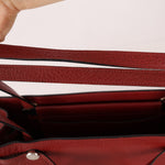 Hermès 2001 Rouge Buffalo Cabana 35 PHW - FashioNica