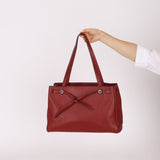 Hermès 2001 Rouge Buffalo Cabana 35 PHW - FashioNica