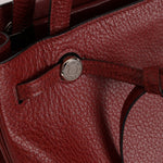 Hermès 2001 Rouge Buffalo Cabana 35 PHW - FashioNica