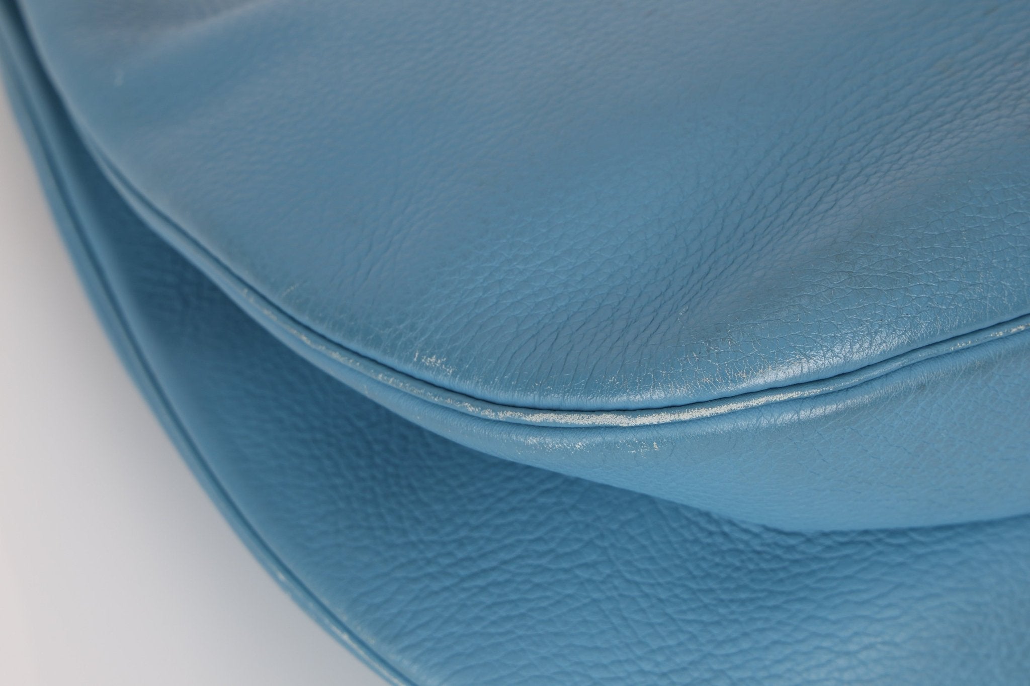 Hermès 2002 Blue Jean Gao Hobo PHW - FashioNica