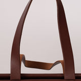 Hermès 2002 Rouge Sellier Vache Hunter and Ebene Toile Cabas Herbag 38 GHW - FashioNica