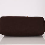 Hermès 2002 Rouge Sellier Vache Hunter and Ebene Toile Cabas Herbag 38 GHW - FashioNica