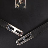 Hermès 2003 Noir Box Kelly Dépèche 34 PHW - FashioNica