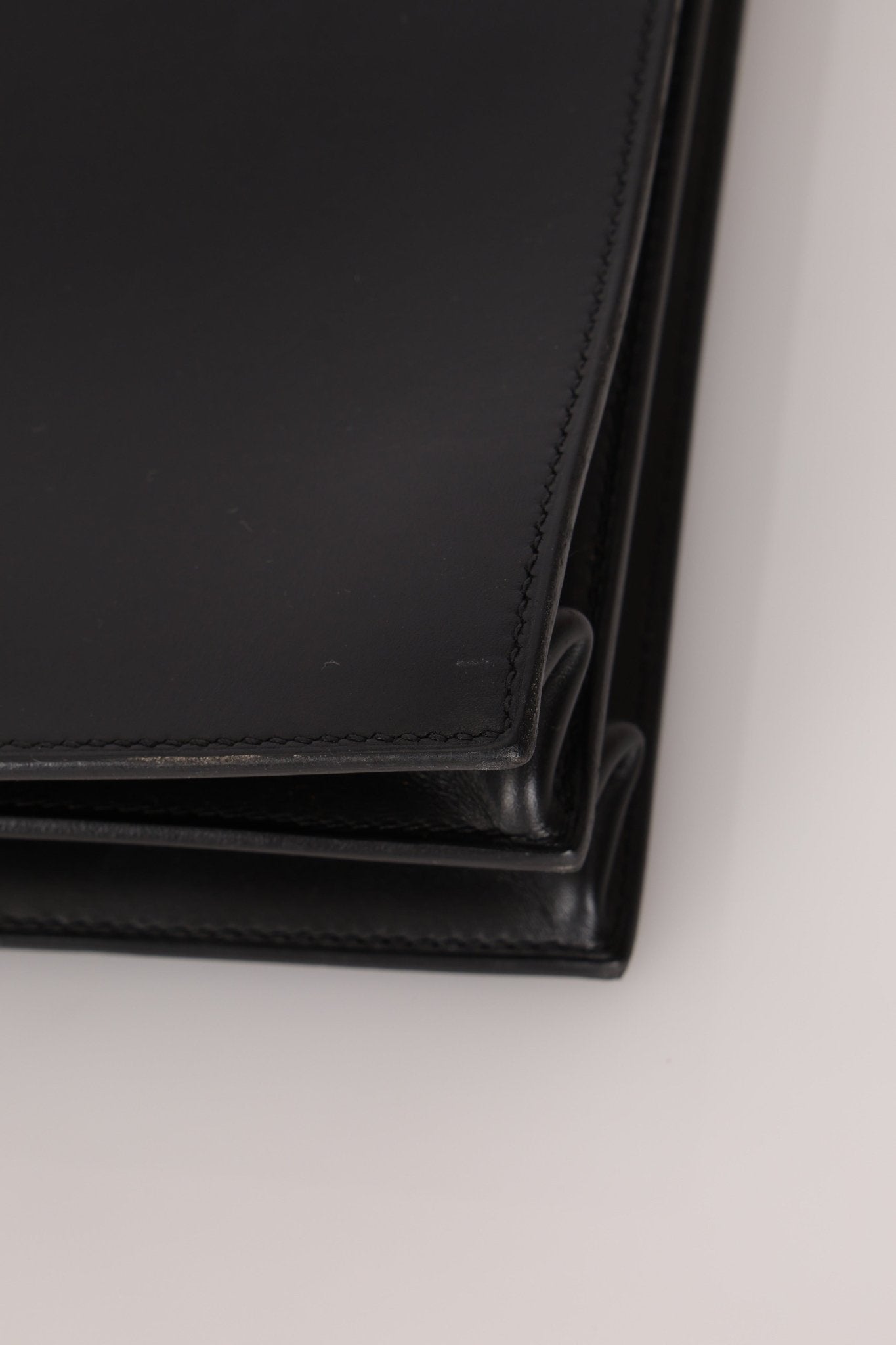 Hermès 2003 Noir Box Kelly Dépèche 34 PHW - FashioNica