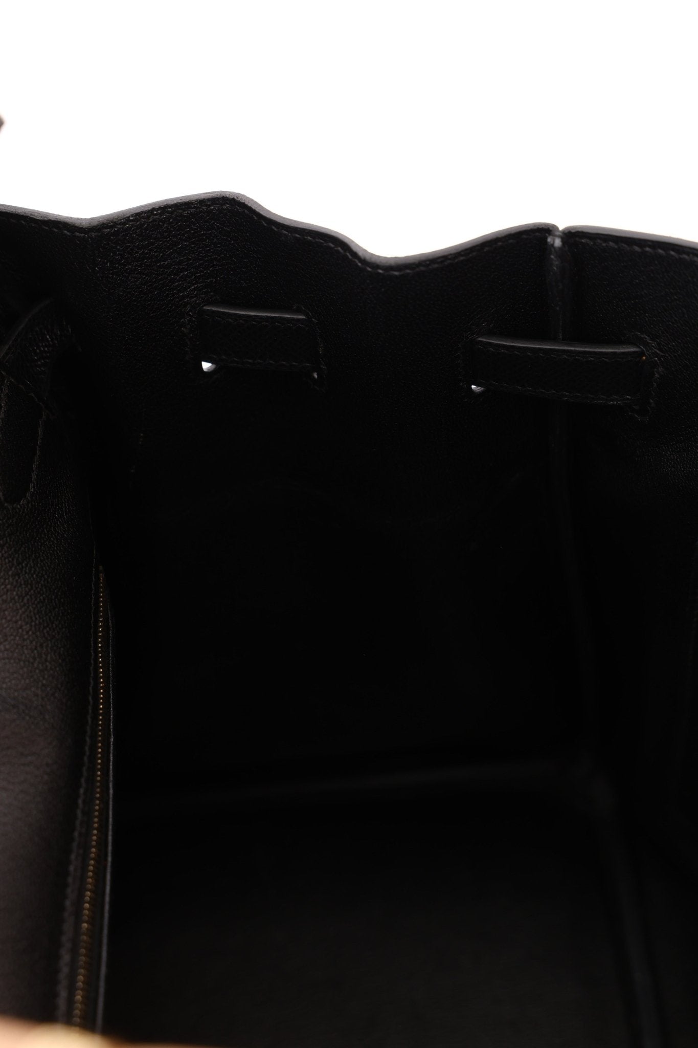 Hermès 2003 Noir Courchevel Retourne Birkin 35 GHW - FashioNica