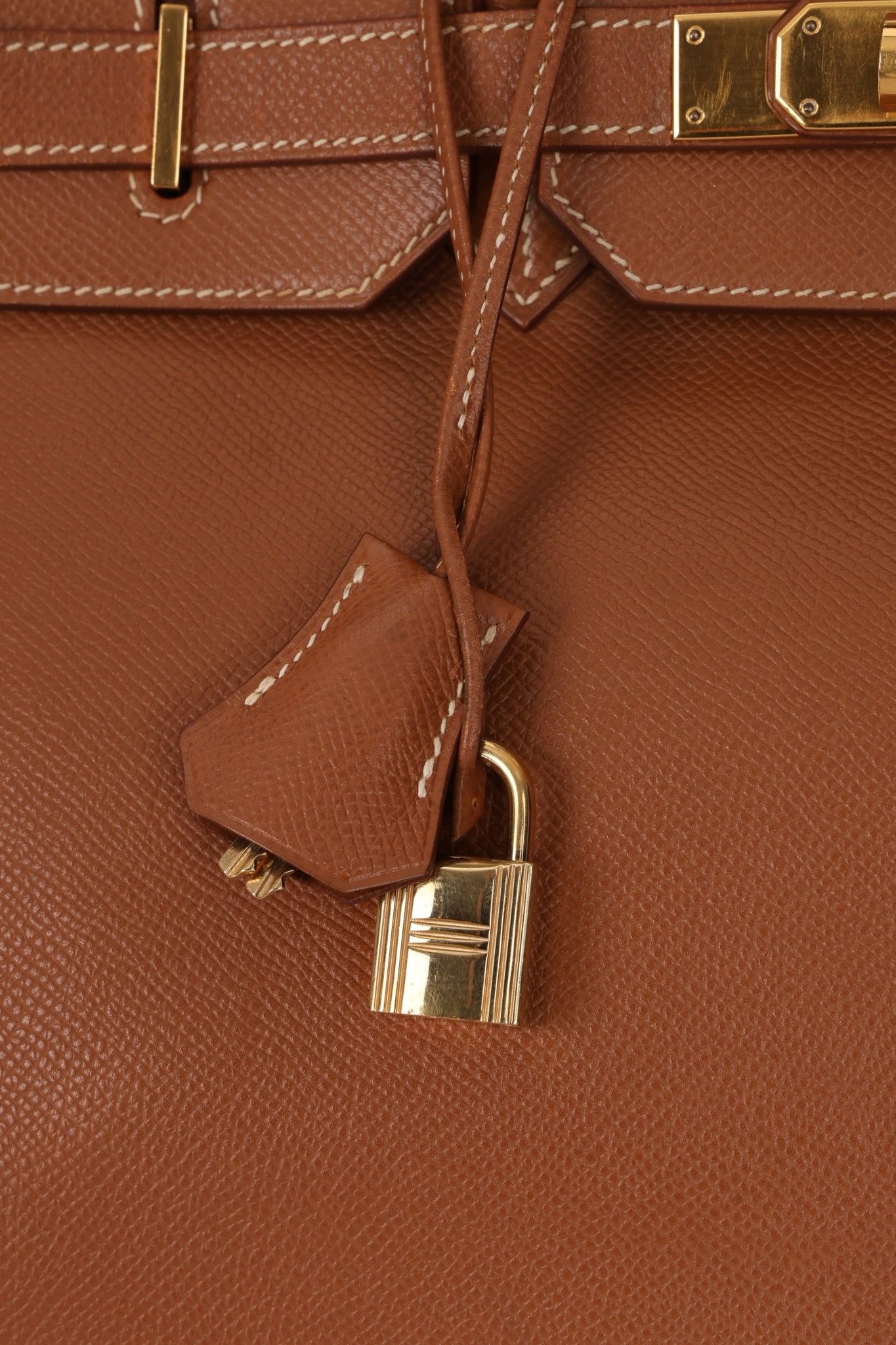 Hermès 2004 Birkin Gold Courchevel 35 - FashioNica