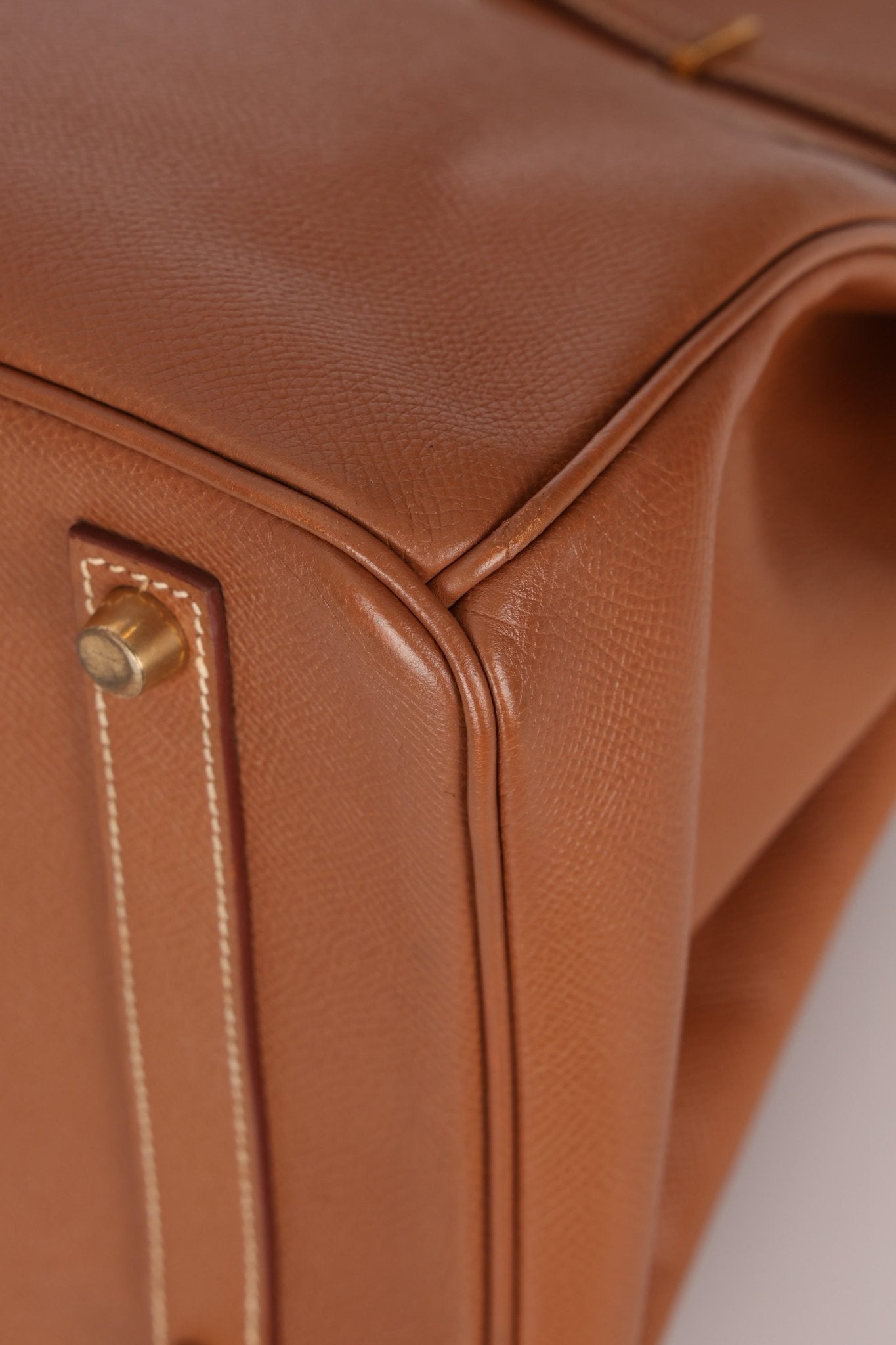 Hermès 2004 Birkin Gold Courchevel 35 - FashioNica