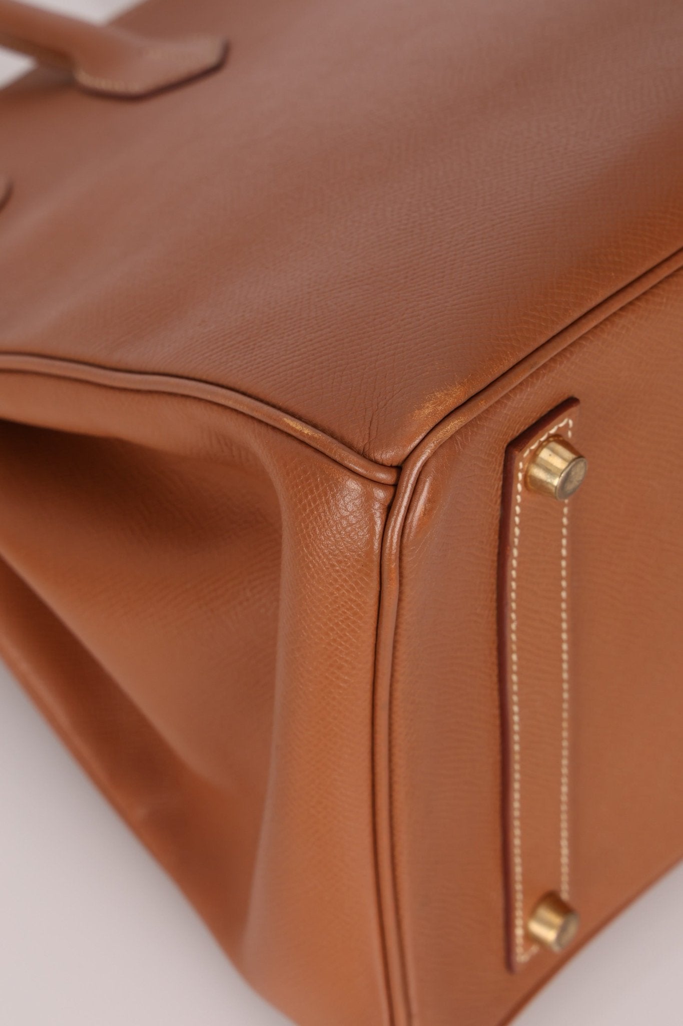 Hermès 2004 Birkin Gold Courchevel 35 - FashioNica