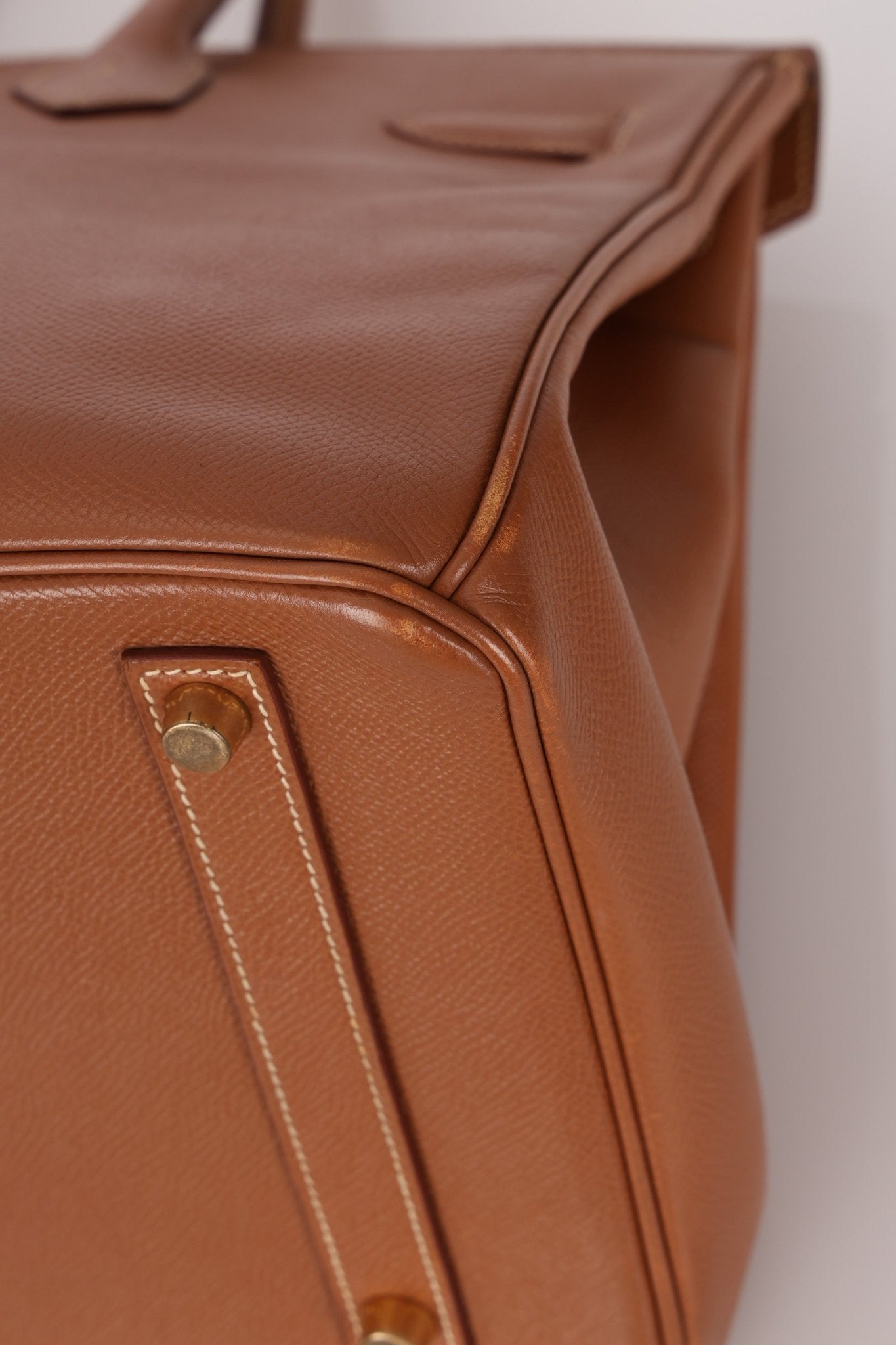 Hermès 2004 Birkin Gold Courchevel 35 - FashioNica