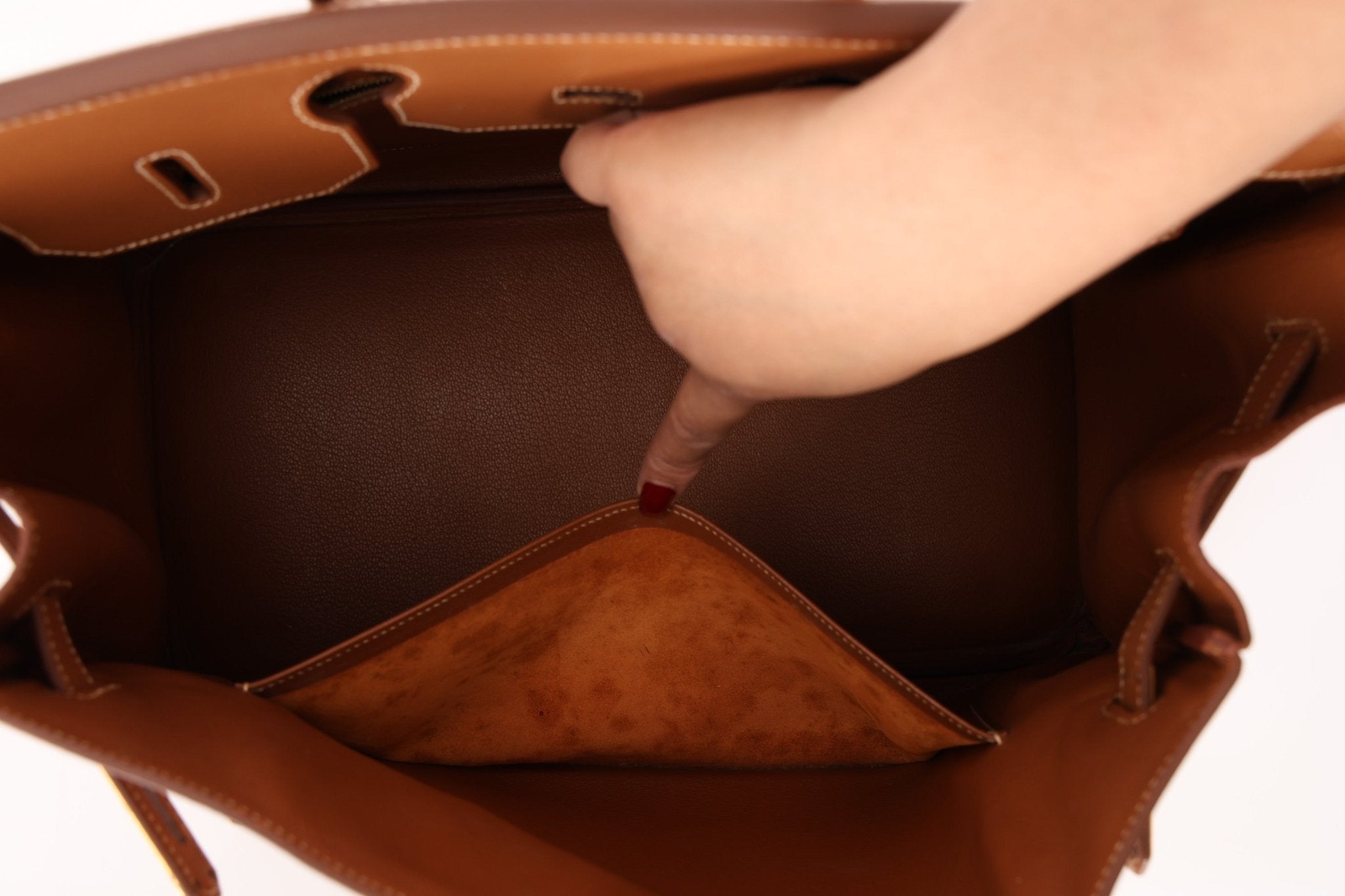 Hermès 2004 Birkin Gold Courchevel 35 - FashioNica