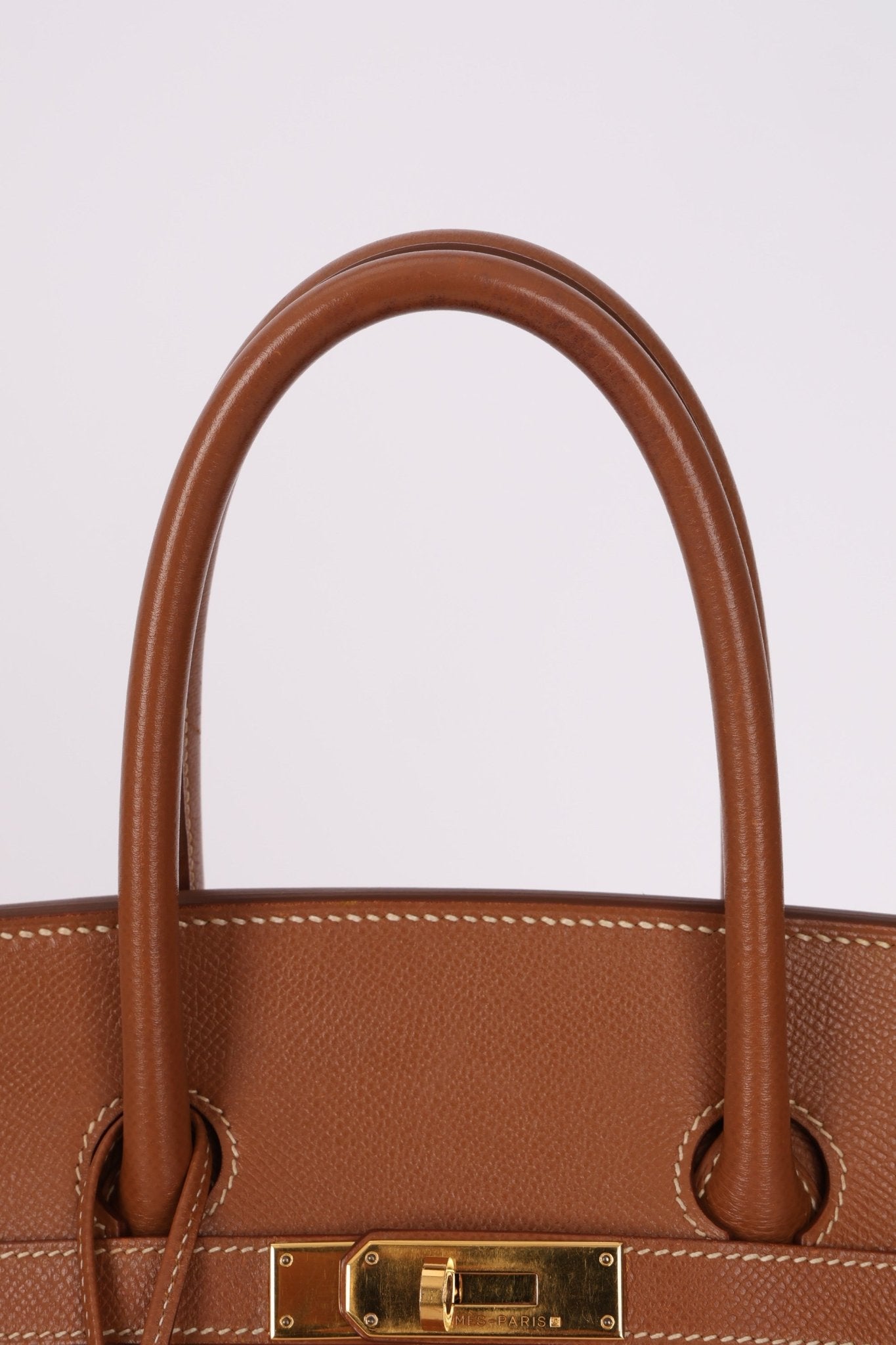 Hermès 2004 Birkin Gold Courchevel 35 - FashioNica