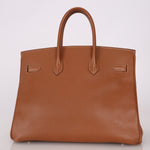 Hermès 2004 Birkin Gold Courchevel 35 - FashioNica