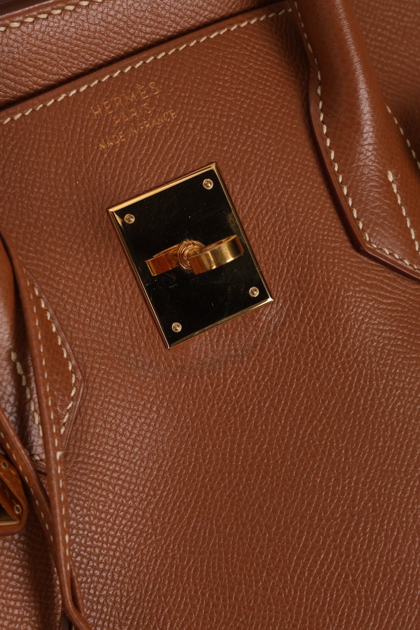 Hermès 2004 Birkin Gold Courchevel 35 - FashioNica