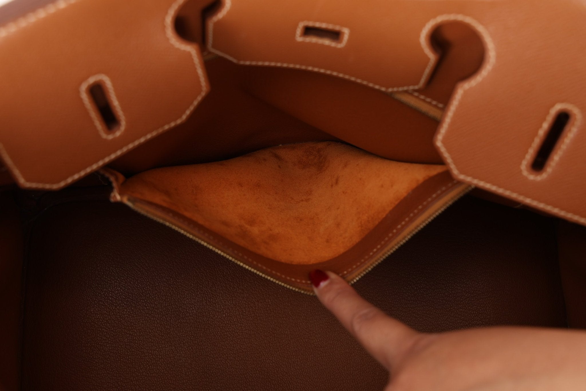 Hermès 2004 Birkin Gold Courchevel 35 - FashioNica