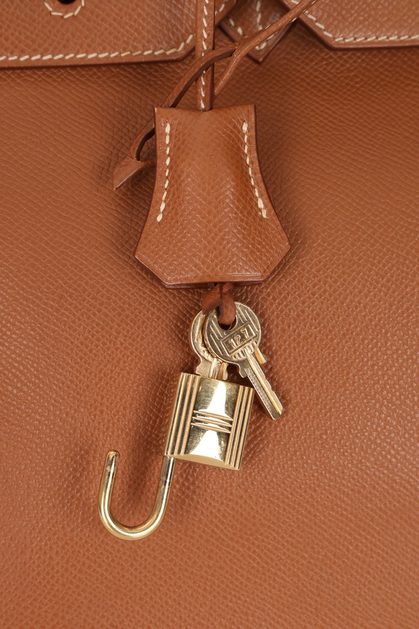 Hermès 2004 Birkin Gold Courchevel 35 - FashioNica