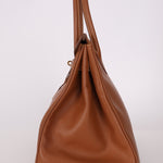 Hermès 2004 Birkin Gold Courchevel 35 - FashioNica